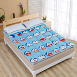 卡通哆啦梦床垫可折叠单人0.9学生宿舍床褥垫子加厚夏季双人1.8