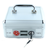 大号12格多功能铝合金财务印章箱 带锁印鉴盒 HL-608 可自由调节