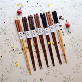 特价环保便携铁刀荷木缠线创意筷子套装礼品 家庭餐饮用筷 餐具