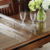 pvc防水防烫桌布5mm加厚透明桌垫软质玻璃餐桌布水晶板茶几垫