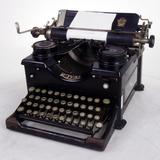 古董老物件皇家Royal 10大型机械英文打字机基本正常工作送墨带