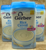 特价包邮 美国进口嘉宝Gerber 1段婴幼儿纯大米米粉 一段米糊454g