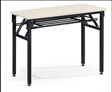 中山珠海简约会议桌 折叠员工培训桌椅 长条桌长桌学习简易桌子