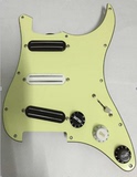 乐器配件 吉他配件电吉他墨绿面板单单单拾音器旋钮开关线路套装