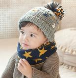韩版宝宝冬天帽子儿童毛线帽针织帽男女童保暖1-6岁小孩帽子婴儿