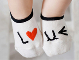 宝宝新生婴儿卡通水果造型男女儿童袜子纯棉秋冬0-1-3岁个月船袜