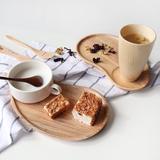 日式创意实木小托盘早餐盘子茶托盘 木质蛋糕盘日料寿司盘点心盘