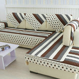 全棉沙发垫布艺四季通用纯棉防滑坐垫简约现代客厅组合沙发巾套罩