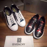 正品代购Givenchy/纪梵希男鞋圆头休闲鞋平底潮流系带男士板鞋