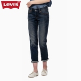 Levi's李维斯秋冬季女士男友版做旧水洗牛仔裤19887-0045