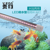贵翔LED全光谱龙鱼缸灯水草水族箱潜水多肉植物生长补光防水灯管