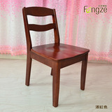 fengze 现代简约宜家进口桦木纯实木椅子电脑椅儿童学习椅FZ-167
