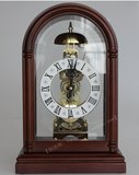 SXZA枫叶8023机械钟座钟创意仿古台钟实木欧式复古坐钟表中式客厅
