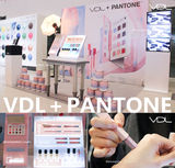现货 韩国VDL PANTONE限量粉蓝流行色唇膏/眼影盘/化妆刷/化妆包