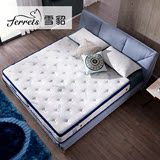 雪貂天然乳胶床垫 席梦思弹簧床垫可折叠 1.5米1.8米恒温空调床垫