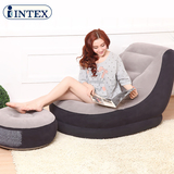 INTEX懒人沙发单人沙发椅休闲电脑椅创意充气沙发午休豆袋榻榻米