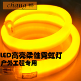 led柔性霓虹灯管 广告灯造型灯管防水贴片灯带 可定做12v24v 110v