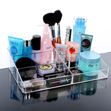 包邮大号化妆品收纳盒桌面 亚克力透明 护肤品整理盒 卫生间储物