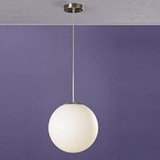 现代简约创意led玻璃圆球客厅卧室餐厅书房间床头吊灯具灯饰特价