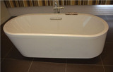 科勒艾芙椭圆形嵌入式独立式压克力浴缸K-18347T-0 含18355T排水