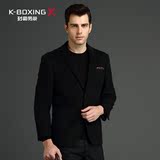 K-boxing/劲霸毛呢单西 2016冬季保暖男士商务羊毛西装 DYFU4312