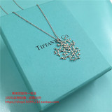 香港代购专柜Tiffany蒂芙尼925纯银橄榄叶吊坠项链女士生日礼物