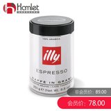 illy意利 意大利原装进口意式浓缩 深度烘焙咖啡豆250g 无糖