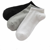 棉袜子 纯黑色 纯白色船袜 男女运动袜 短款袜子批发厂家直销特价