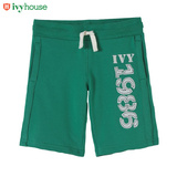 ivyhouse常春藤童装男童针织短裤 儿童休闲款夏季裤装上市