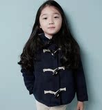 女童亲子棉衣15冬新韩国版童装宝宝加厚呢子外套中大童羊绒棉服潮