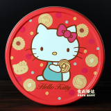 日本进口零食品 布尔本hello kitty巧克力什锦奶油曲奇饼干礼盒装