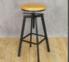 cp美式复古吧台椅咖啡厅酒吧椅创意高脚椅吧凳工业风吧椅