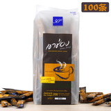 包邮泰国进口高盛高崇黑咖啡速溶无糖纯咖啡粉 200g 100条 便携
