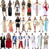 cosplay万圣节服装 民族服饰 埃及法老艳后服装 古罗马王子公主服