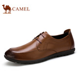 Camel/骆驼男鞋 2016春季新款商务正装头层小牛皮商务皮鞋