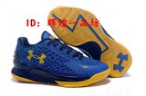 香港代购安德玛篮球鞋Under Armour UA高帮库里防滑减震一代女鞋