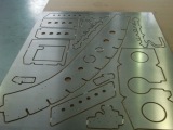 铝板加工定制激光雕刻cnc数控切割钣金折弯5052 6061机箱面板氧化