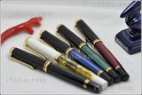 现货!德国百利金Pelikan M400钢笔 白乌龟/绿条/蓝条/红条/黑金