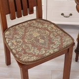 亚星中式实木椅垫套坐垫布艺椅子垫子欧式餐椅垫餐桌椅坐垫可拆洗