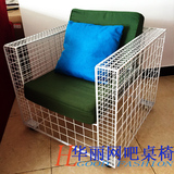 华丽网吧桌椅网鱼网咖沙发鸟巢沙发铁网正品网鱼可定制