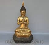 代购佛像摆件 泰国著名16中国佛教青铜铜释迦摩尼佛雕塑雕像