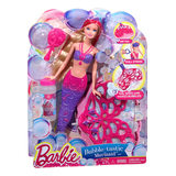 2015芭比娃娃泡泡美人鱼公主芭比人鱼儿童吹泡泡玩具CFF49女孩