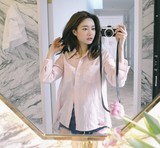 韩国直邮Stylenanda官网正品代购太阳的后裔 宋慧乔同款衬衫