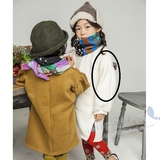 现货小Q家正品韩国进口童装代购冬款KB儿童可爱蓬蓬袖连衣裙