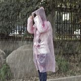 一次性雨衣加厚户外雨衣登山徒步雨披男女士长款带帽雨衣旅游必备