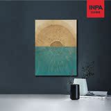 INPA印派超现代抽象画地球的色客厅装饰画简约餐厅玄关办公室壁画