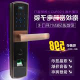 深圳工厂直销：指纹密码锁 智能 公寓办公家庭 防盗门专用电子锁