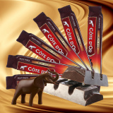 比利时进口巧克力 Cote D'or克特多金象纯味巧克力条47g*6条