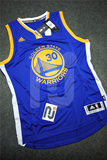 Curry库里 勇士新版R30 SW球衣 NBA正品篮球服 客场AU面料 A45910