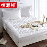 家居恒源祥家纺床褥子床垫保暖羊毛床护垫正品白色HDW1001双人